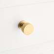 1-1/4" Colmar Brass Cabinet Knob - Satin Brass, , large image number 3