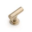 1-3/4" Colmar Brass T Knob - Antique Brass, , large image number 0