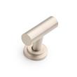 1-3/4" Colmar Brass T Knob - Brushed Nickel, , large image number 0