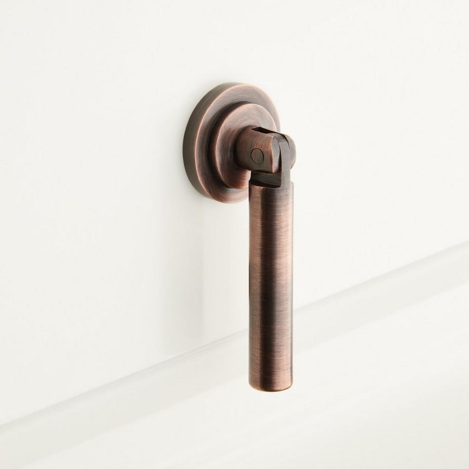 Colmar Brass Drop Pull - Antique Copper, , large image number 0