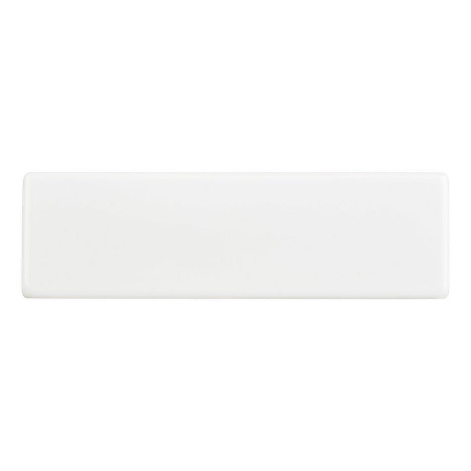 Cromwell Rectangular Wall/Vessel Sink - Left Faucet Hole, , large image number 2