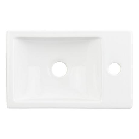 Cromwell Retangular Porcelain Wall-Mount Sink