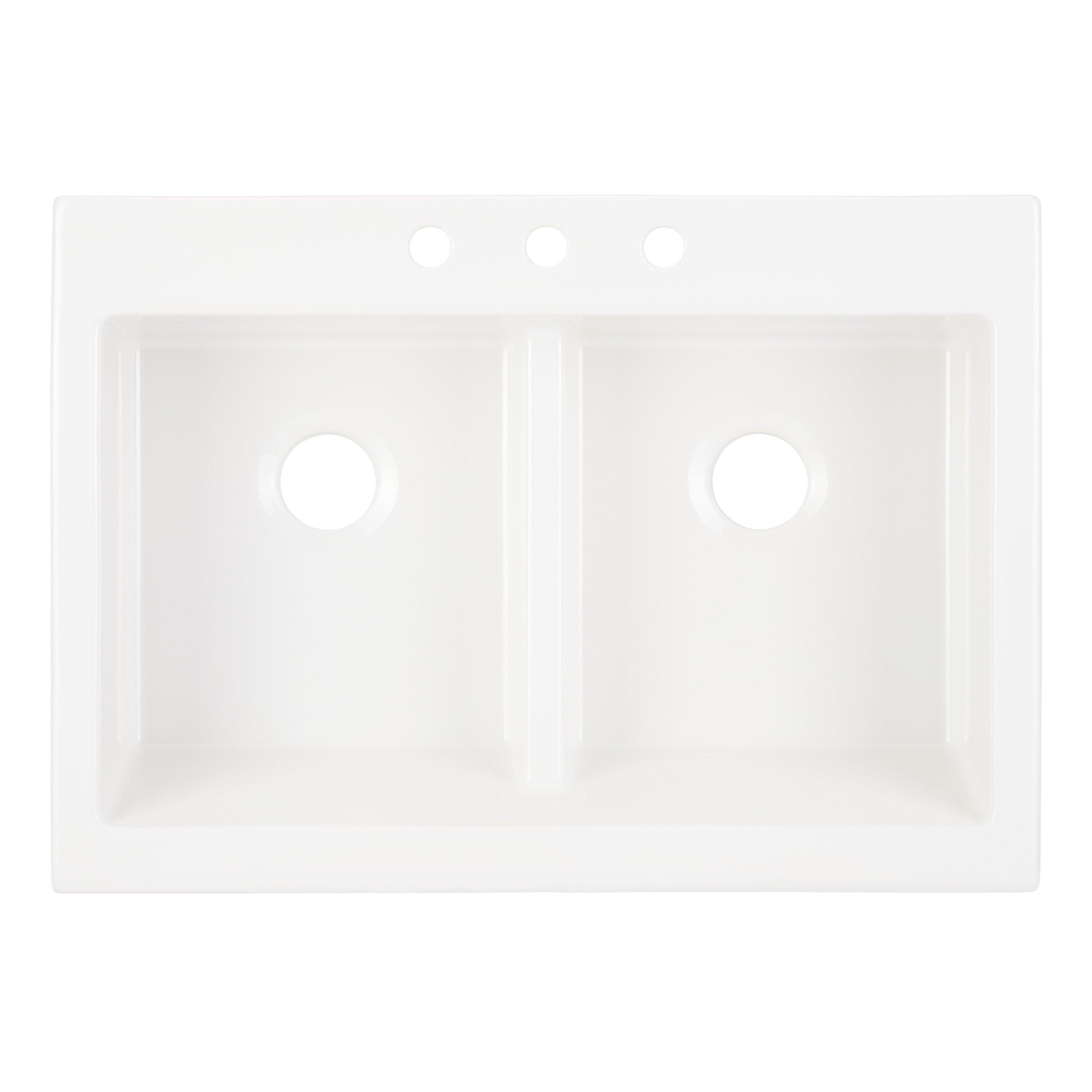 White Farmhouse Kitchen Sinks | Signature Hardware White Farmhouse Kitchen Sinks | Signature Hardware