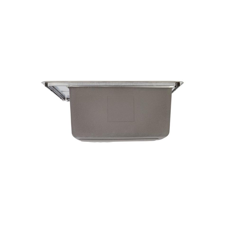 33" Melbrook Stainless Steel Workstation Drop-in Kitchen Sink - One Faucet Hole, , large image number 5