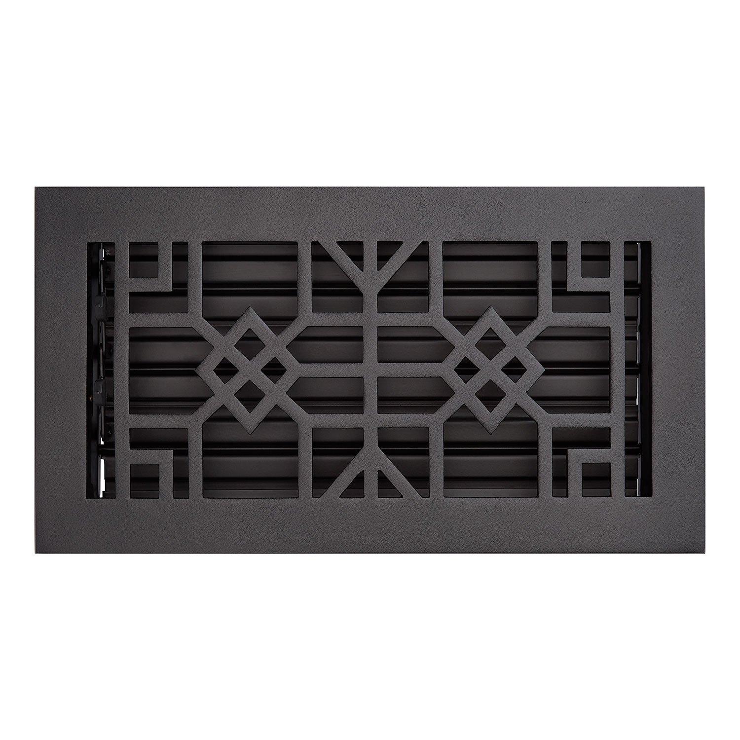 Milnor Cast Iron Floor Register 6
