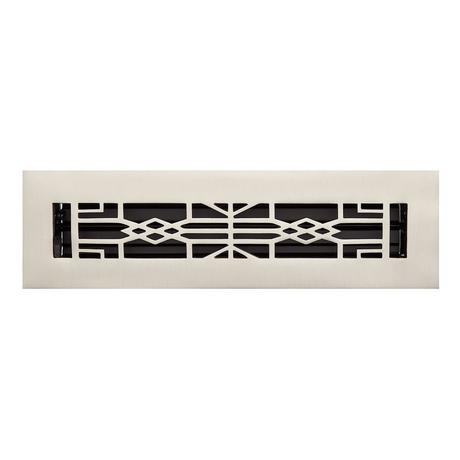 Milnor Solid Brass Floor/Wall Register