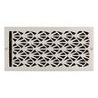Alexey Brass Wall Register - Brushed Nickel - 6" x 10" (6-1/2" x 11-1/8" Overall), , large image number 0