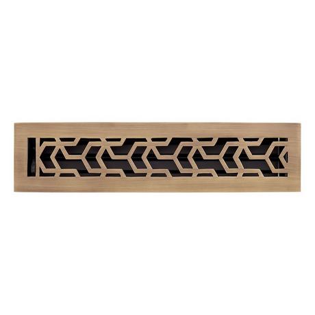 Jastrow Brass Floor Register