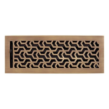 Jastrow Brass Floor Register
