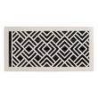 Beelman Brass Floor Register - Brushed Nickel - 6" x 10" (6-5/8" x 11-1/8" Overall), , large image number 0