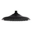 12" Bostonian Rainfall Nozzle Shower Head - Matte Black, , large image number 1