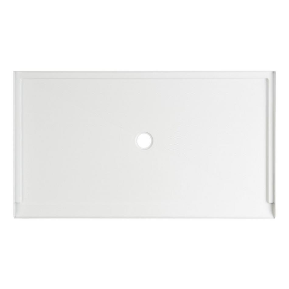 64" Acrylic ADA Compliant Shower Tray - Center Drain, , large image number 2