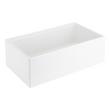 33" Brumfield Fireclay Farmhouse Sink - White, , large image number 3