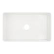 30" Elwynne Thin Wall Fireclay Farmhouse Sink - White, , large image number 3