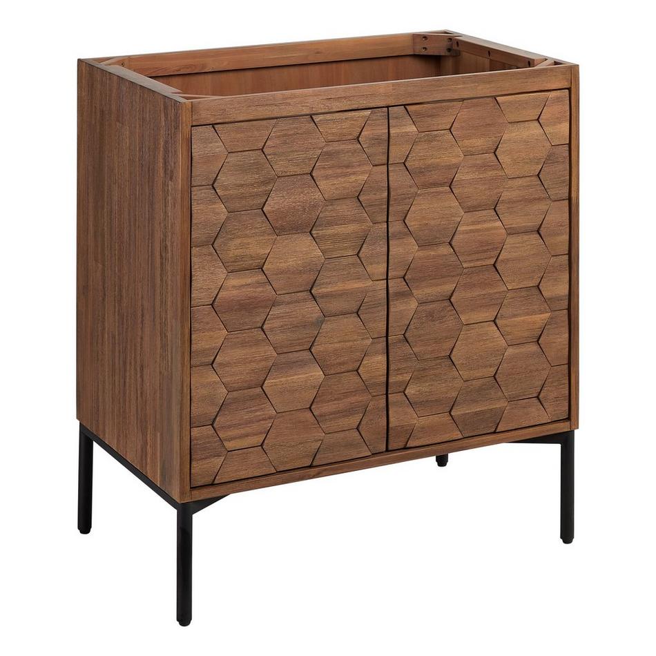 30" Devora Console Vanity with Undermount Sink - Aged Auburn, , large image number 2