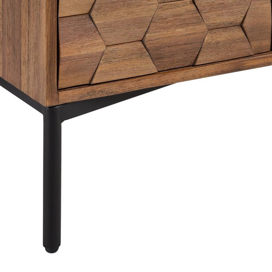 30" Devora Console Vanity with Undermount Sink - Aged Auburn, , large image number 7