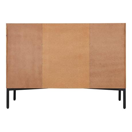 48" Devora Console Vanity with Rectangular Undermount Sink - Aged Auburn