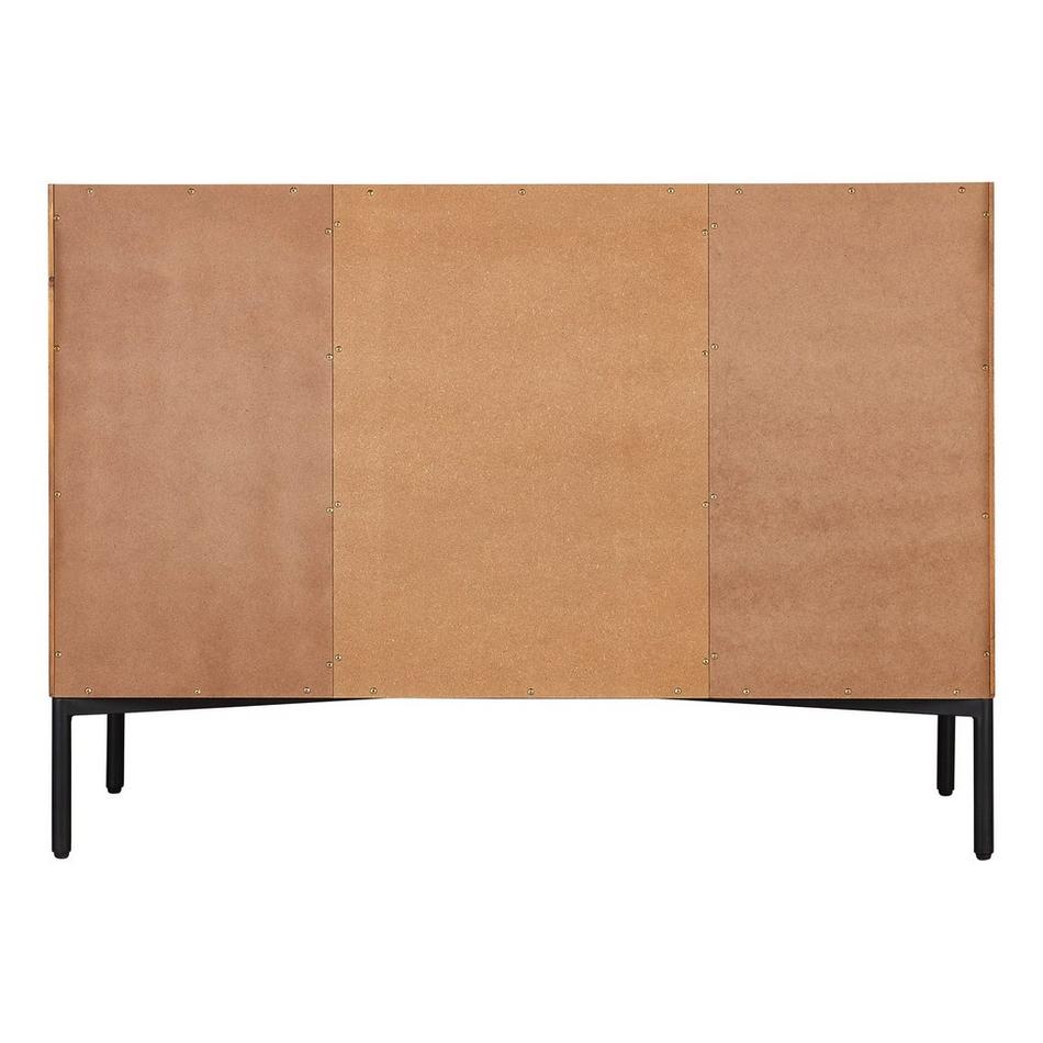 48" Devora Console Vanity with Rectangular Undermount Sink - Aged Auburn, , large image number 6