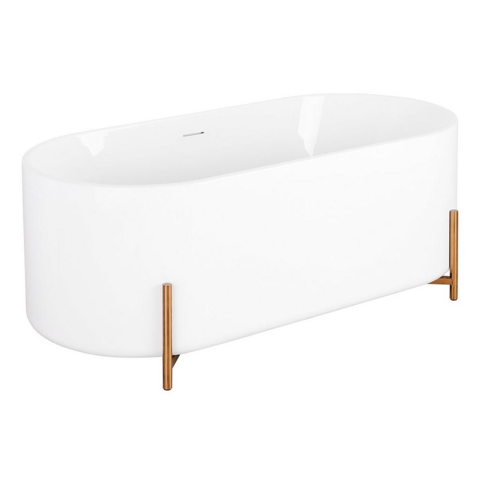 67" Conroy Acrylic Freestanding Tub with Stand, , large image number 1