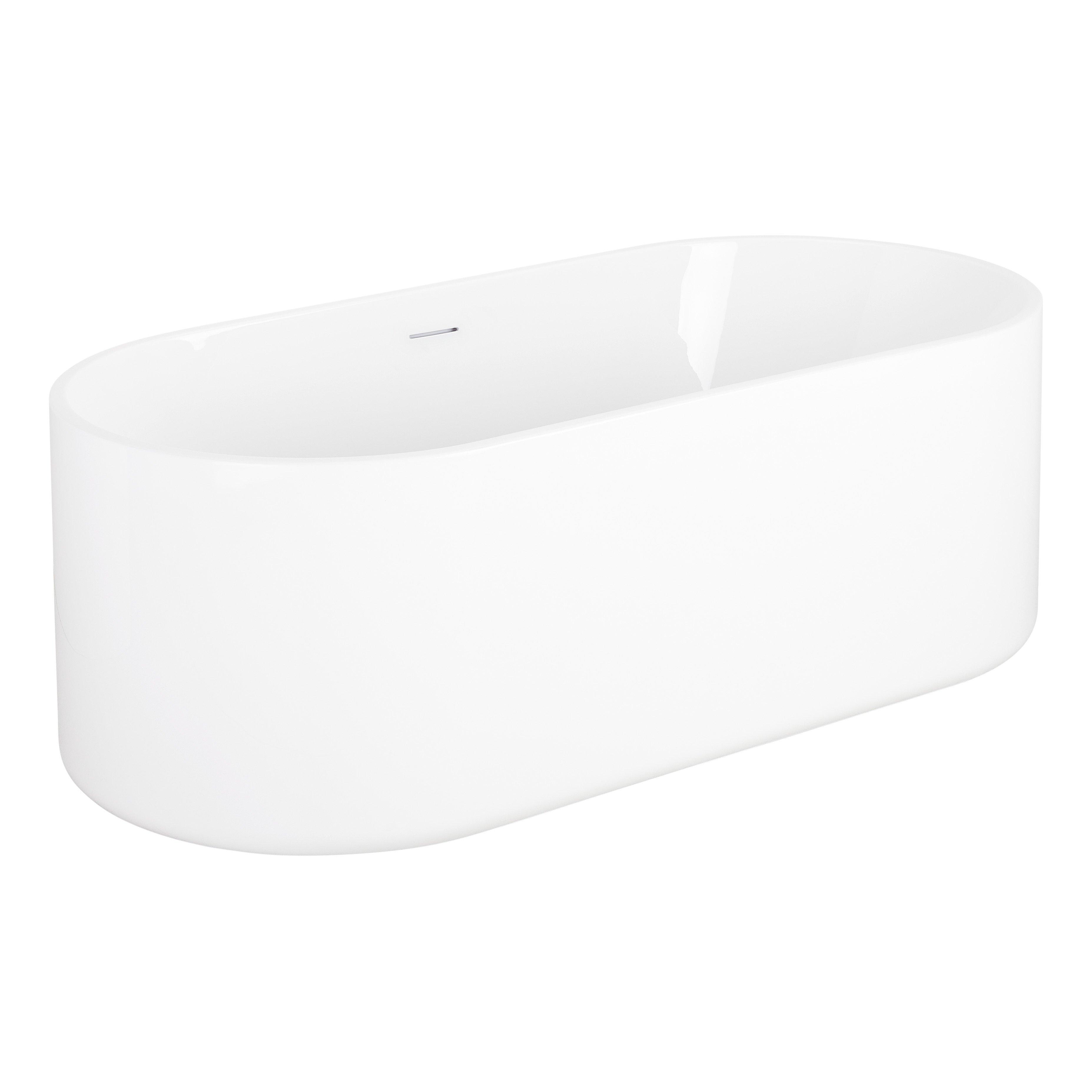meico*.。♡　0724 WOODBRIDGE Princeton 67 in. Acrylic FlatBottom Rectange