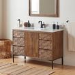 48" Devora Console Vanity with Rectangular Undermount Sink - Aged Auburn, , large image number 0