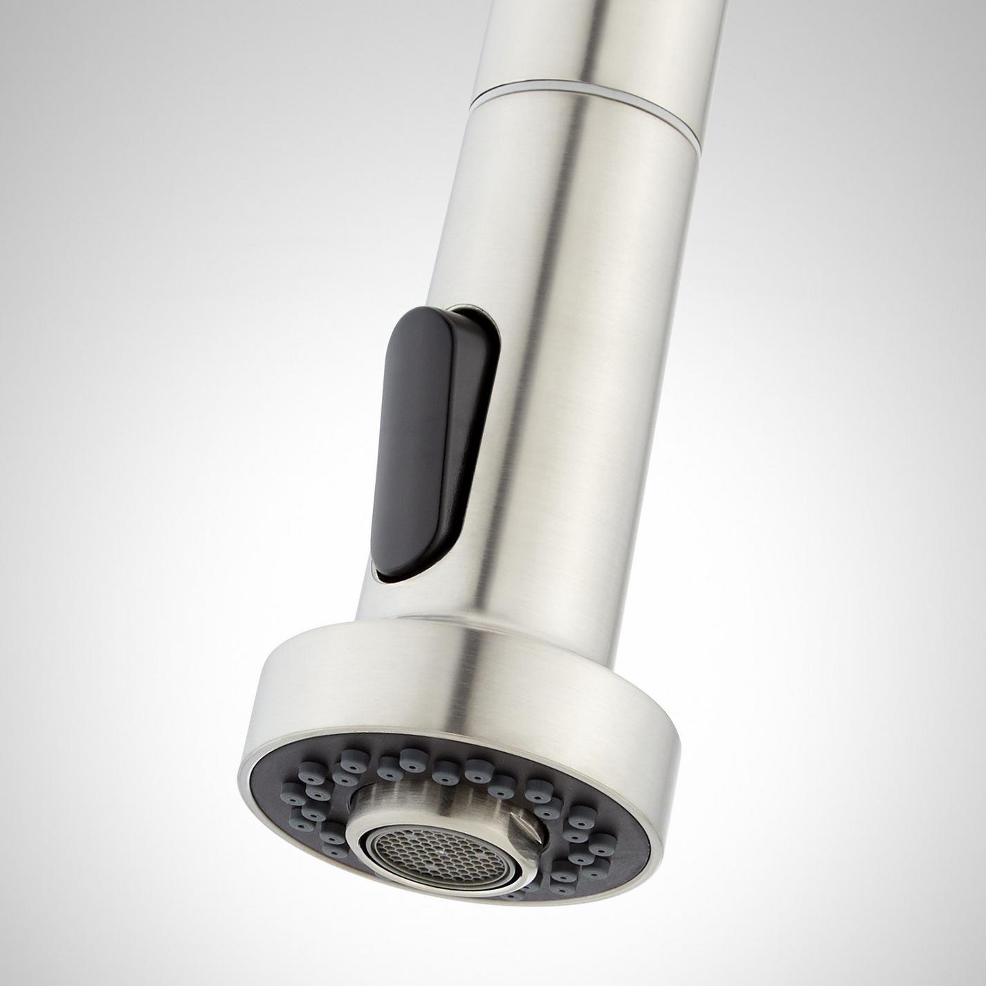 Ridgeway PullDown Touchless Kitchen Faucet with Deck Plate Signature