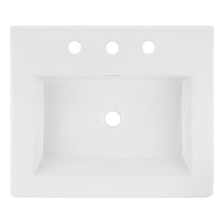 24" Eastcott Console Sink With Modern Top