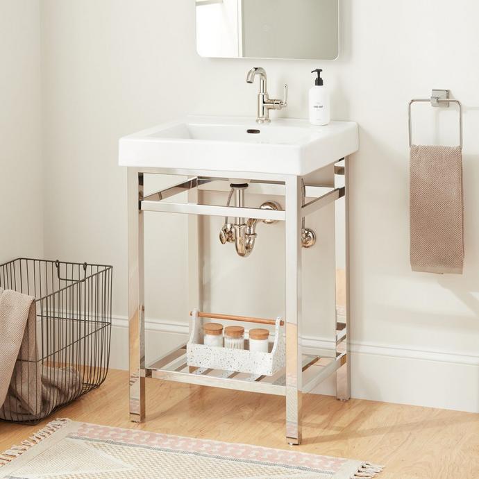 Bathroom Console Sinks, Apothecary Sinks Signature Hardware