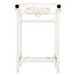 24" Halyard Console Sink With Modern Top - 8" Widespread - Polished Stainless Steel, , large image number 3