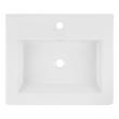 24" Halyard Console Sink With Modern Top - Single Hole - Brushed Gold, , large image number 2