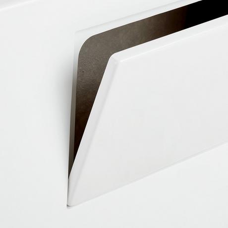 66" Dellway Freestanding Acrylic Tub with Deck