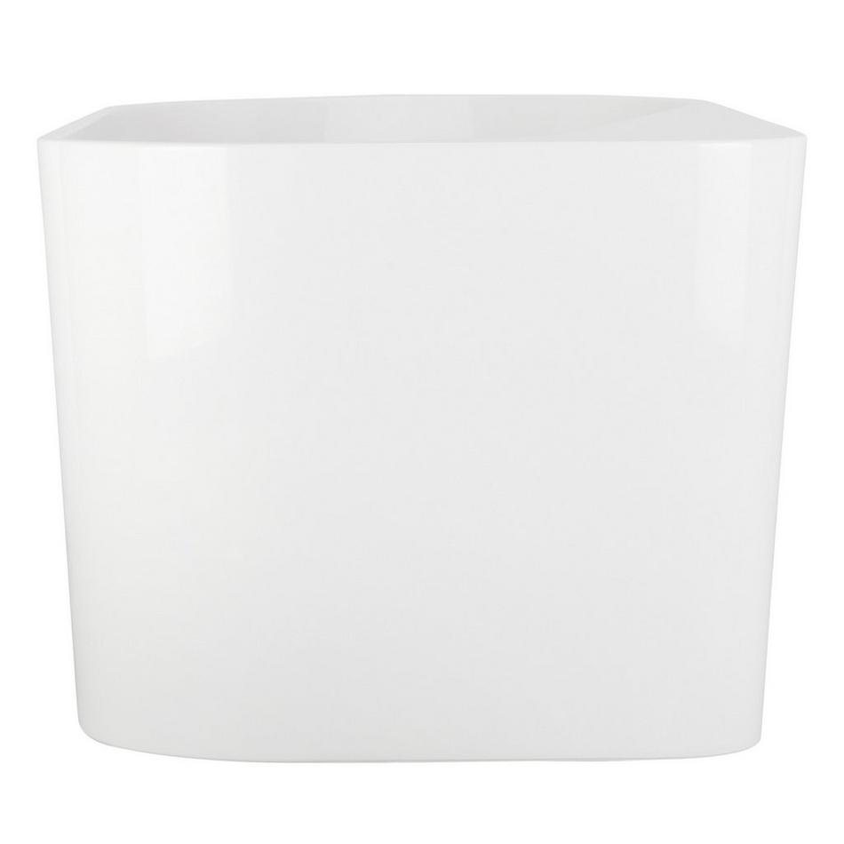 66" Dellway Freestanding Acrylic Tub with Right Deck, , large image number 4