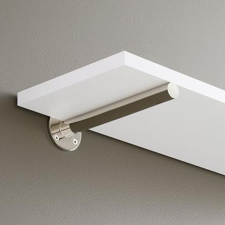 Wellston Brass Shelf Bracket