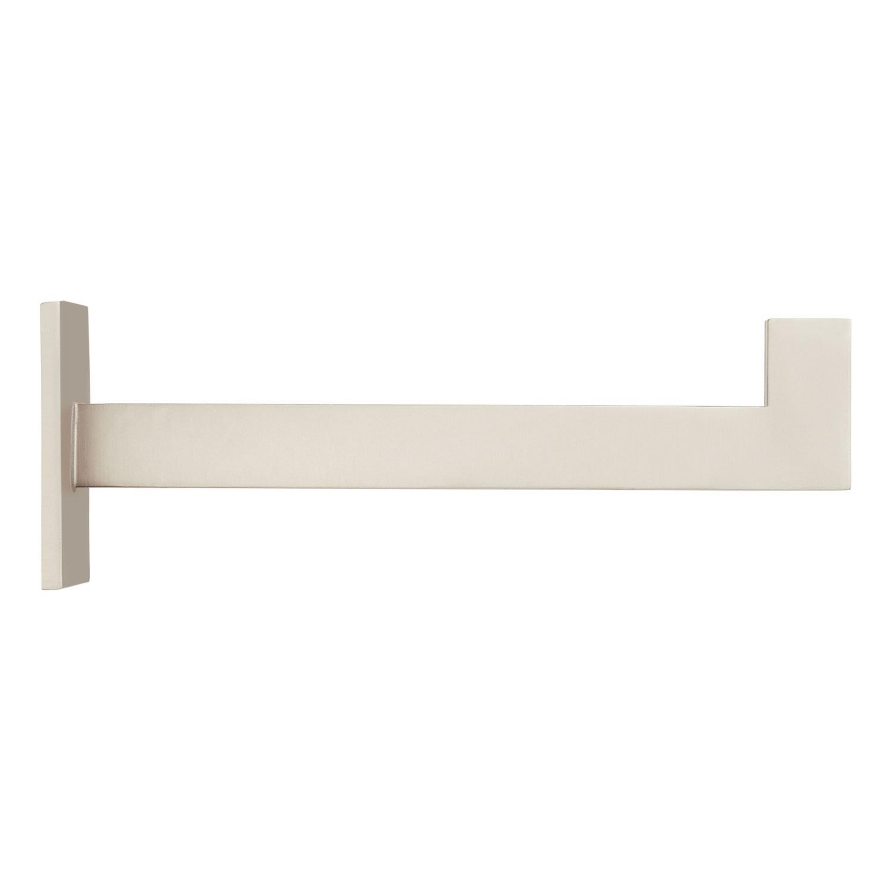 7 Bodwell Brass Shelf Bracket Brushed Nickel Signature Hardware 3292