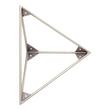 Terza Brass Shelf Brackets - Brushed Nickel, , large image number 2