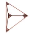 Terza Brass Shelf Brackets- Antique Copper, , large image number 2