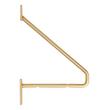 9-3/4" - Maylee Brass Shelf Bracket - Satin Brass, , large image number 1