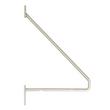12-3/4" - Maylee Brass Shelf Bracket - Brushed Nickel, , large image number 1