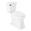Benbrook Two-Piece Elongated Toilet - Matte Black Tank Handle, , large image number 0