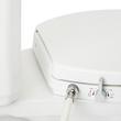 Benbrook Two-Piece Elongated Toilet With Bidet Seat - Chrome Tank Handle, , large image number 5