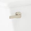 Benbrook Two-Piece Elongated Toilet With Bidet Seat - Brushed Nickel Tank Handle, , large image number 1