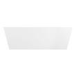 67" Mayim Acrylic Freestanding Tub - Matte White, , large image number 2
