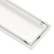 28" Cohen Linear Tile-In Shower Drain - with Drain Flange - Matte White, , large image number 1