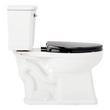 Benbrook Two-Piece Elongated Toilet With Heavy Duty Black Seat - Chrome Tank Handle, , large image number 3