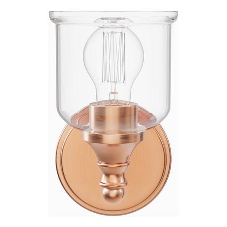 Hesby Vanity Sconce - Single Light - Clear Shade