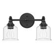 Hesby 2-Light Vanity Light - Clear Shade, , large image number 6
