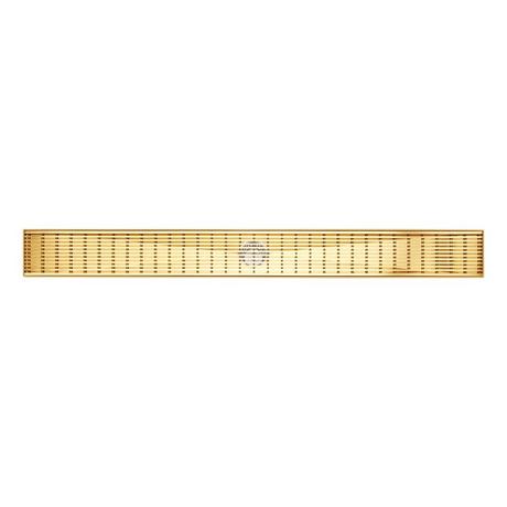 Carmen Linear Shower Drain with Drain Flange
