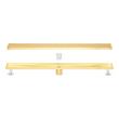 32" Carmen Linear Shower Drain with Drain Flange - Brushed Gold, , large image number 6