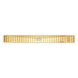 32" Carmen Linear Shower Drain with Drain Flange - Brushed Gold, , large image number 2