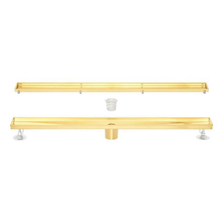 Cohen Linear Tile-In Shower Drain with Drain Flange